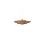 Good&Mojo Pendelleuchte Madura Bambus Braun S | Geeignet für 1x E27 