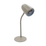 Eglo Tischlampe Carlo Stahl Sandig | Geeignet für 1x E14
