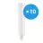 Mehrfachpackung 10x Osram Dulux-D LED 9W - 830 Warmweiß | 2-Pins - Ersatz Für 26W