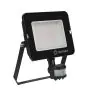 Ledvance LED-Scheinwerfer Kompakt Schwarz 50W 5000lm 100D - 840 Kaltweiß | IP65 - Symmetrisch - Bewegungs- und Lichtsensor