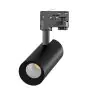 Noxion LED Schienenstrahler 3-Phasen Ecowhite Aluminium Schwarz 20W 1970lm 36D - 830 Warmweiß | UGR <19