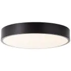 Brilliant Slimline Deckenleuchte Metall Plastik Schwarz Weiß 22W 2400lm - 830 Warmweiß | 330mm