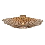 Good&Mojo Plafonnier Madura Bambou Brun L | Convient pour 1x E27 