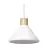 Ledvance Decor Plâtre/Acier/Bois Suspension Luminaire Blanc | Convient pour E27