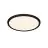 Nordlux LED Plafonnier Oja 29 Noir 17W 1700lm - 830-840 CCT | Dimmable
