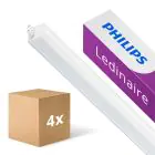 Lot 4x Philips Réglette LED Ledinaire BN021C 10W 1050lm - 840 Blanc Froid | 60cm